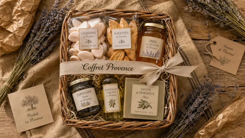 Coffret cadeau produits provençaux : choisir le bon univers selon l’occasion et le destinataire