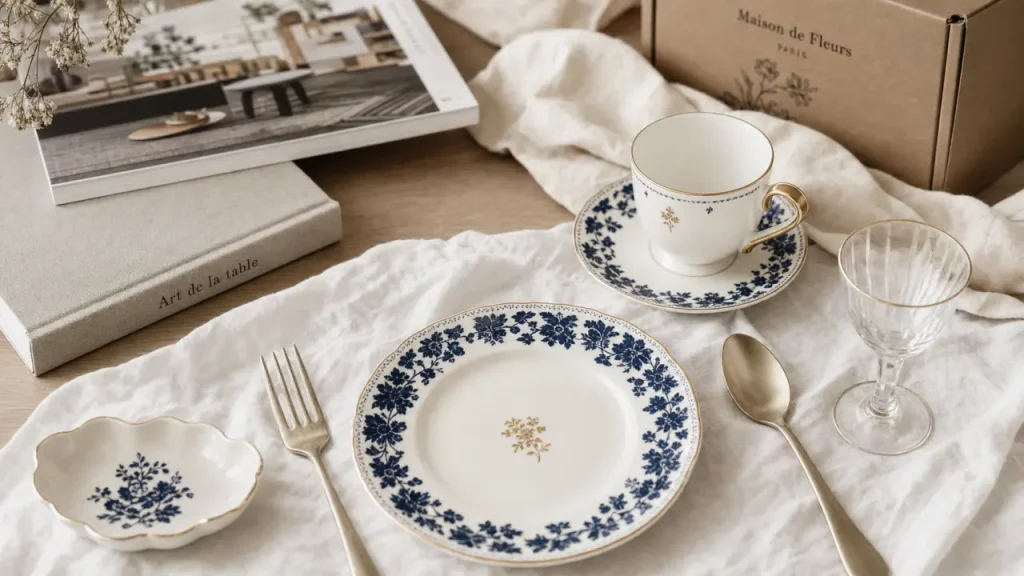 Hermès art de la table : 552 produits, collections phares et achat d’occasion