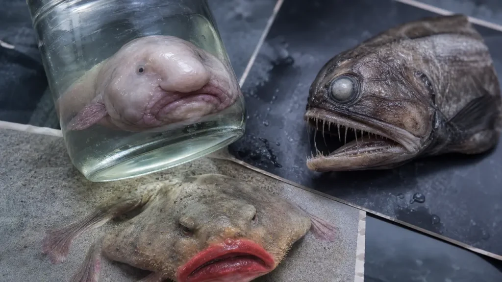 Pourquoi le blobfish, le poisson ogre et la lotte paraissent si moches