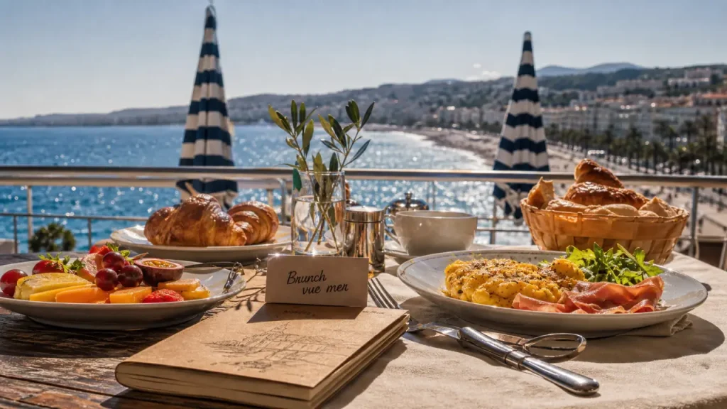 Rooftop, plage ou hôtel : où bruncher avec vue mer à Nice selon votre budget ?
