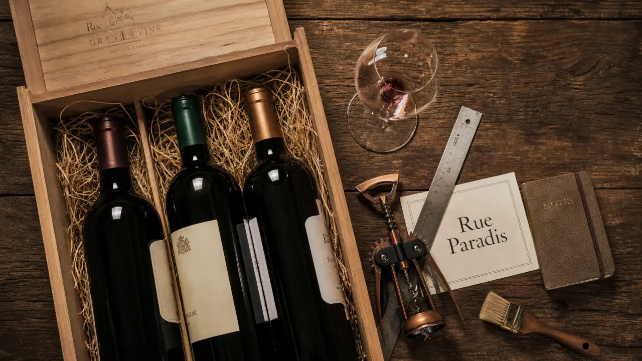 La route des vins Marseille : cave Rue Paradis, bouteilles et dégustation