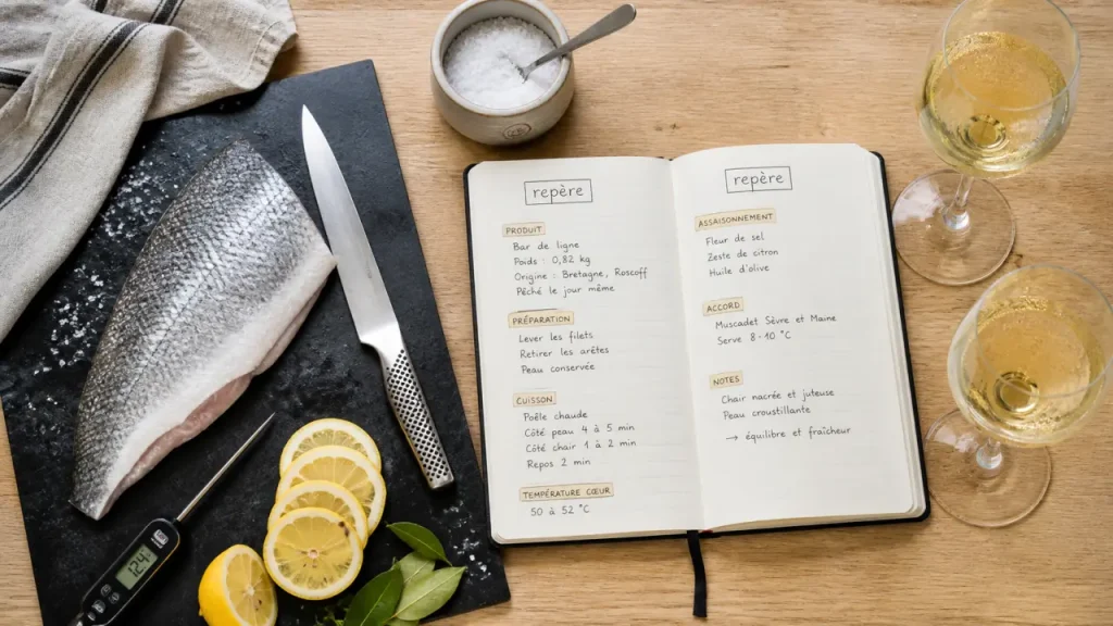 Ronys, le média culinaire du port entre poisson frais, cuisson juste et accords mets-vins
