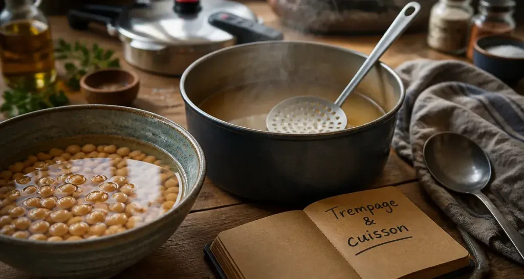 Préparation des pois chiches : trempage, cuisson et astuces pour une texture parfaite