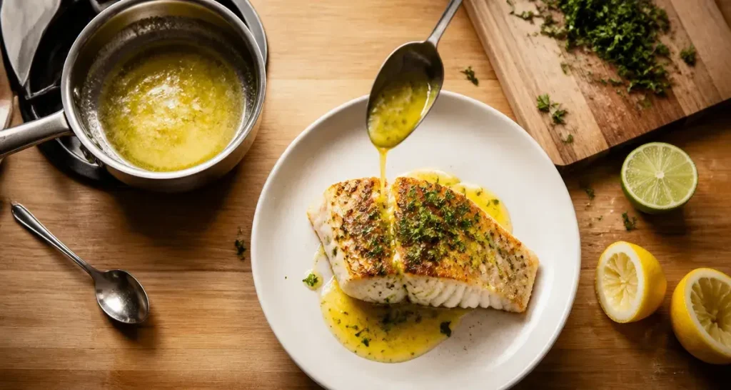 Sauce rapide pour poisson : une crème citronnée prête en 7 minutes, sans amertume