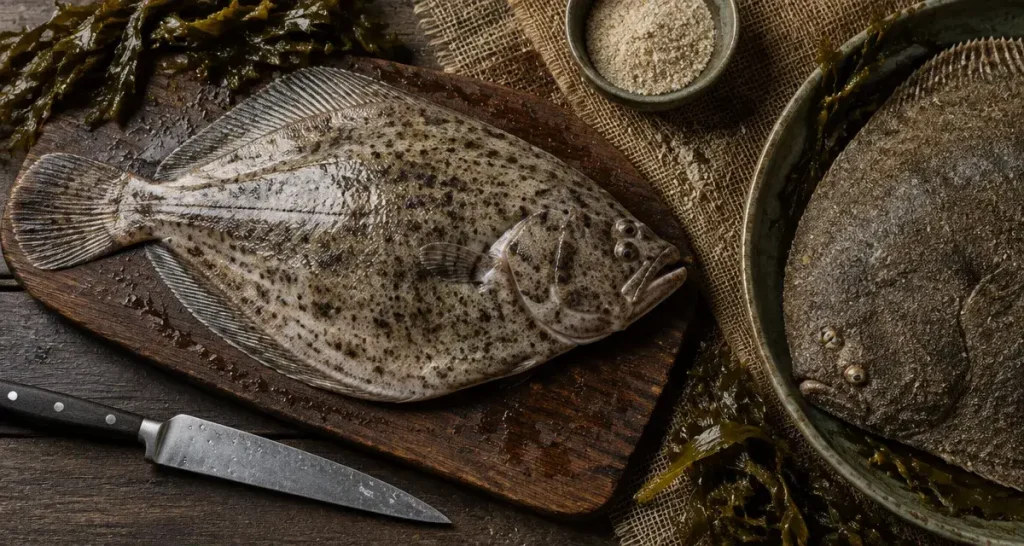 La barbue se reconnaît à sa peau lisse, sans tubercules osseux
