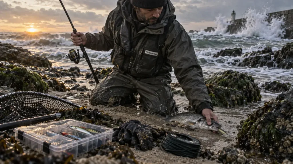 Pêche en mer : choisir le bon poste, la bonne technique et le matériel adapté