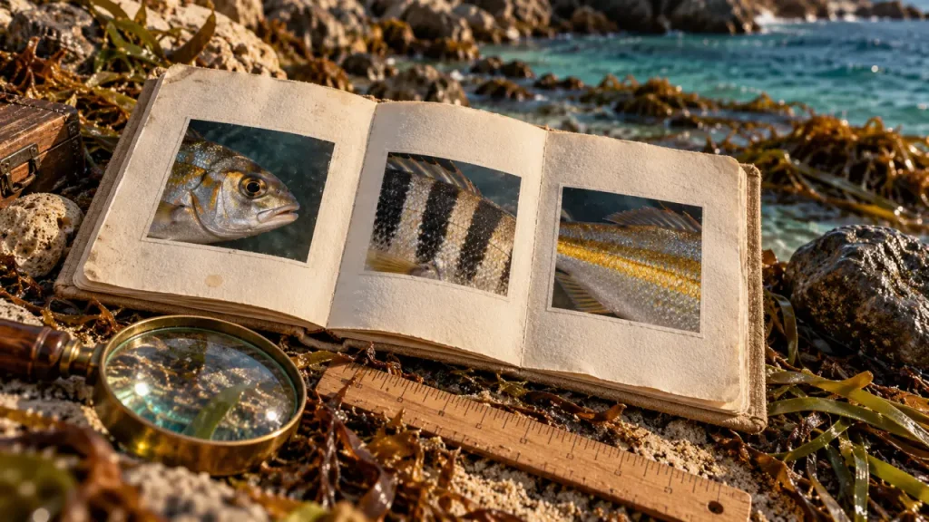 Poissons de Méditerranée : reconnaître le sar, la daurade et leurs voisins sans se fier aux couleurs